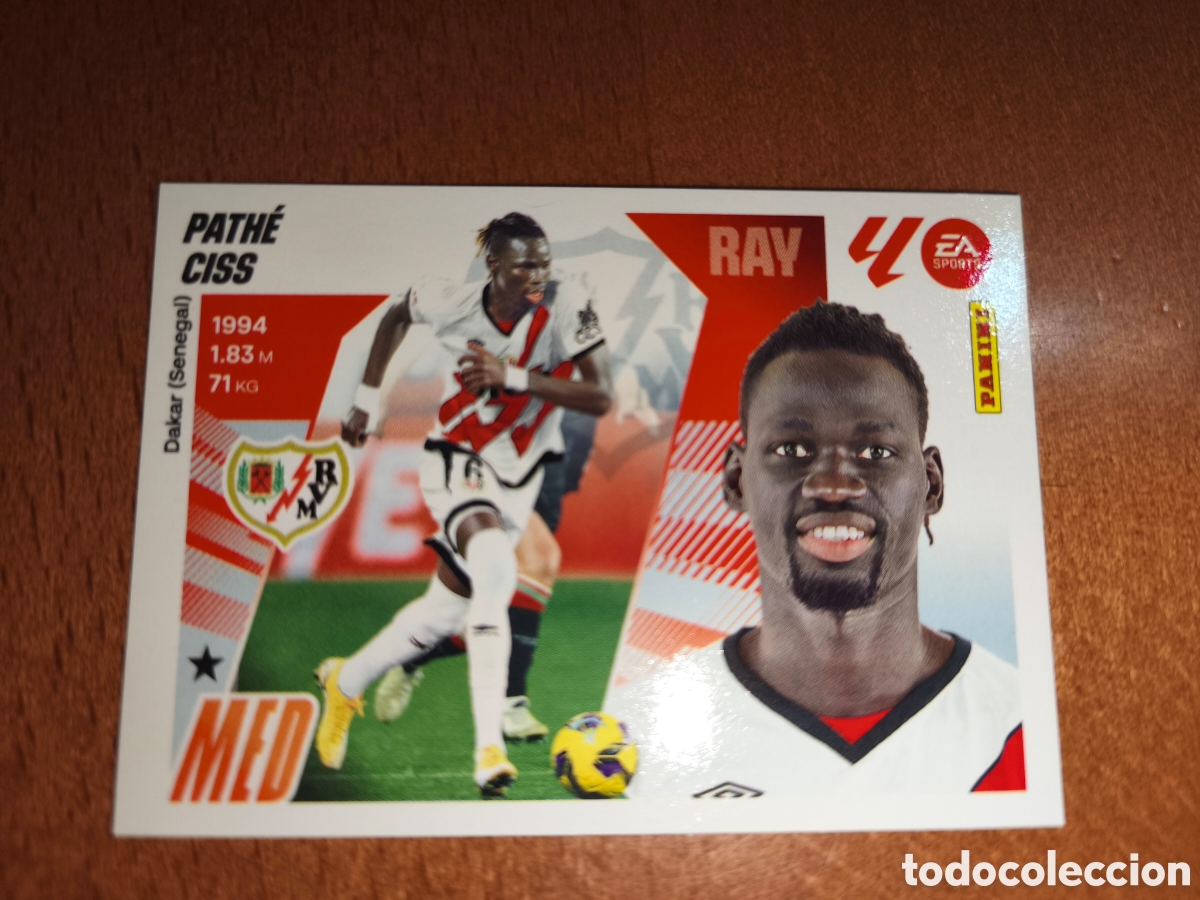 Cromos de F&uacute;tbol: Pathe Ciss n&deg;11 liga este 25/26 Rayo Vallecano