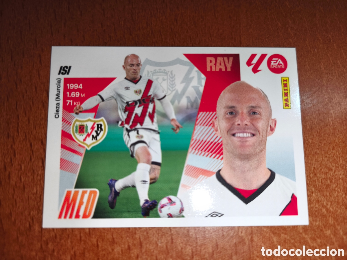 Cromos de F&uacute;tbol: Isi n&deg;14 liga este 25/26 Rayo Vallecano