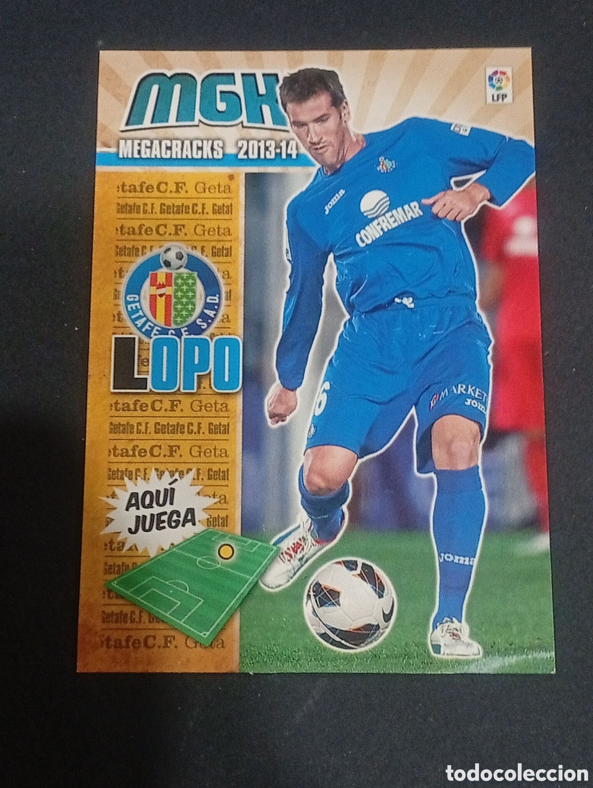 Fu&szlig;ball-Sticker: 150 LOPO GETAFE MEGACRACKS 2013 2014 13 14 CROMOS CARDS PANINI ADRENALYN TOPPS