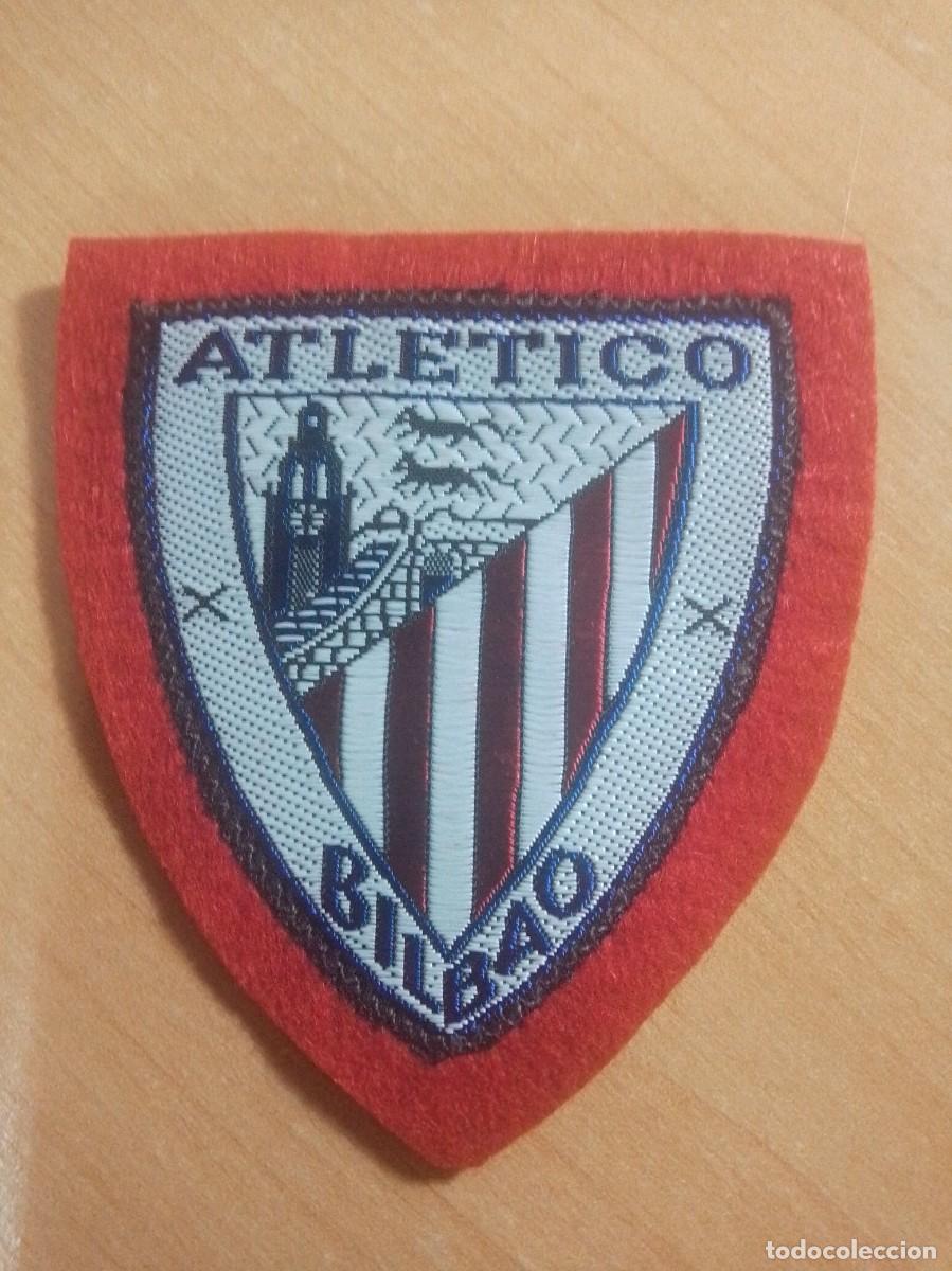 Cartes &agrave; collectionner de Football: ANTIGUO ESCUDO A&Ntilde;OS 60 ATL&Eacute;TICO BILBAO ( ATHLETIC ACTUAL) BORDADO TELA