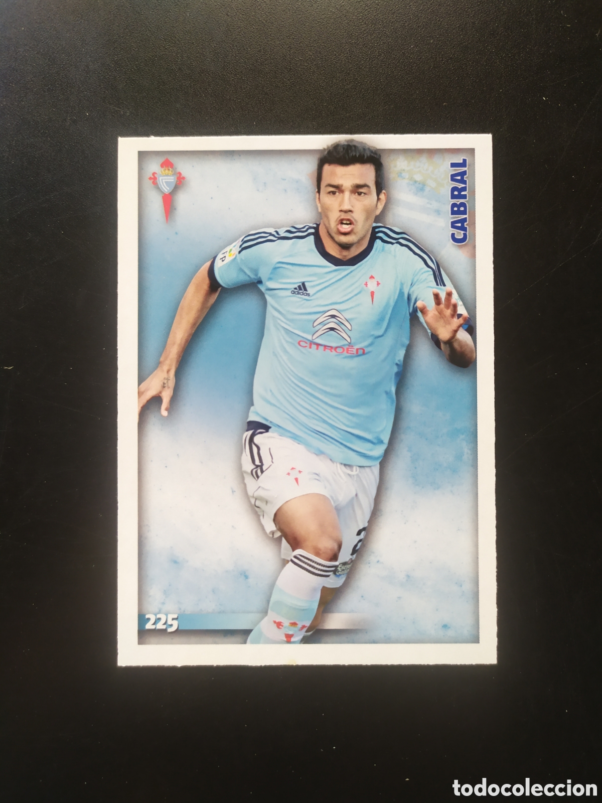 Cromos de Futebol: Mundicromo fichas Liga 2014 2015 14 15 Cabral n&deg; 225 Celta Vigo