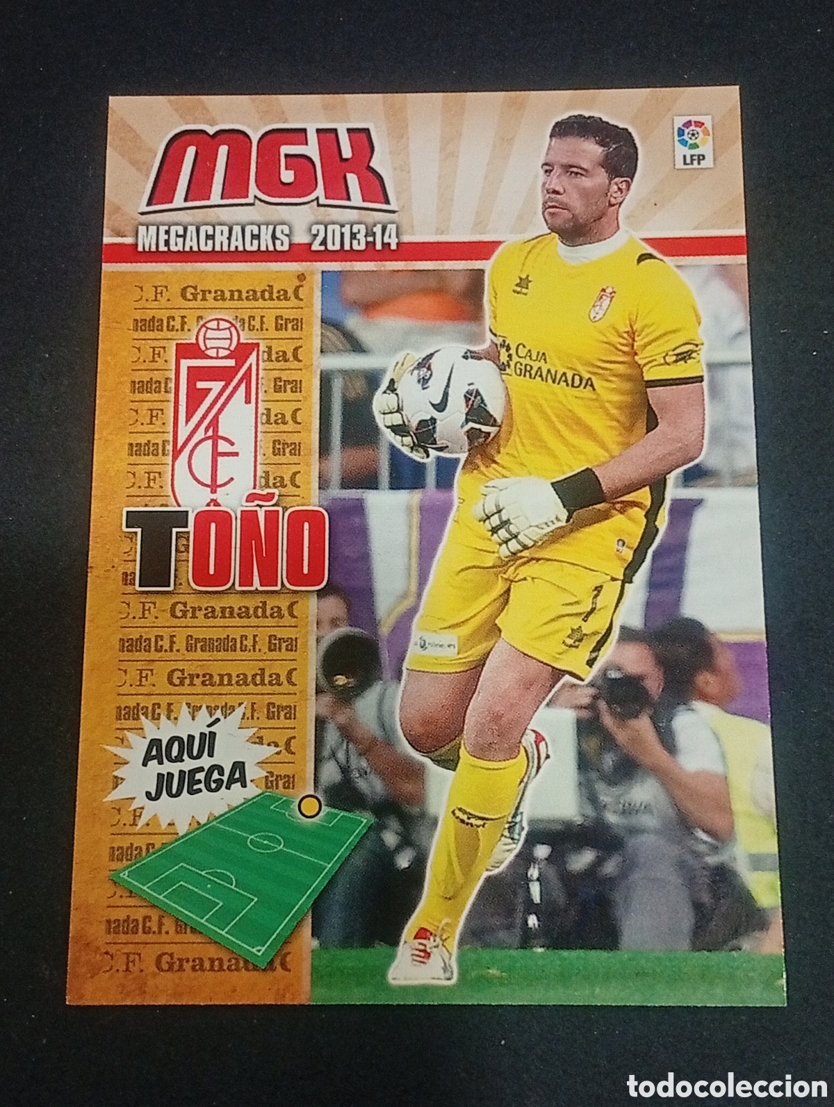 Figurine di Calcio: 165 TO&Ntilde;O GRANADA MEGACRACKS 2013 2014 13 14 CROMOS CARDS PANINI ADRENALYN TOPPS