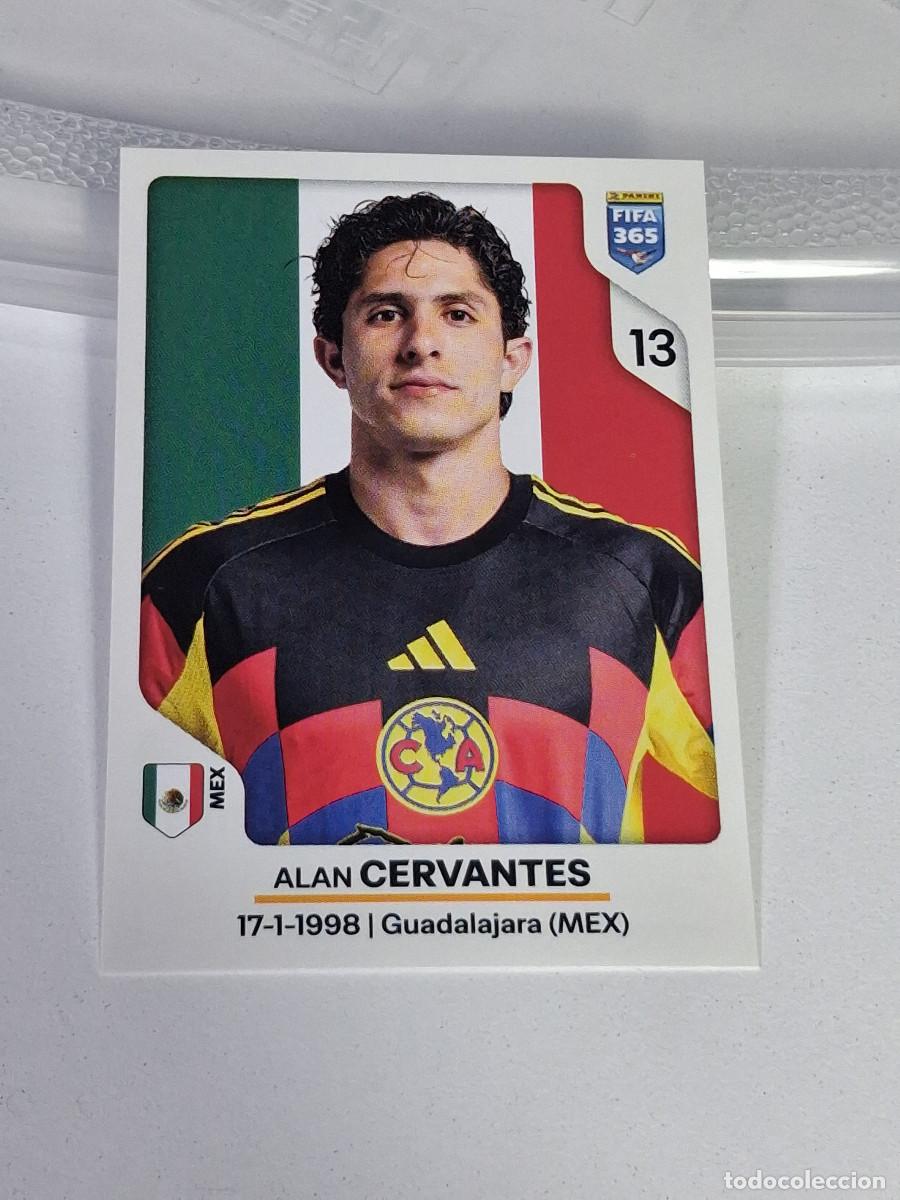 Cromos de f&uacute;tbol: 305 ALAN CERVANTES CLUB AMERICA FUTBOL PANINI FIFA 365 2026 26 STICKER GOLDEN