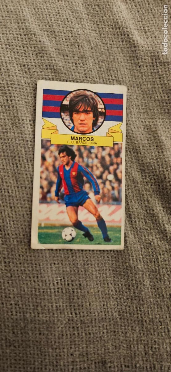 Fu&szlig;ball-Sticker: este marcos barcelona 1985 1986 85 86 sin pegar
