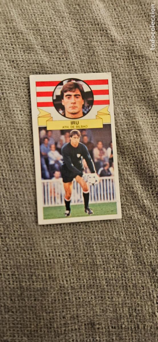 Cromos de F&uacute;tbol: este iru athletic de bilbao 1985 1986 85 86 sin pegar