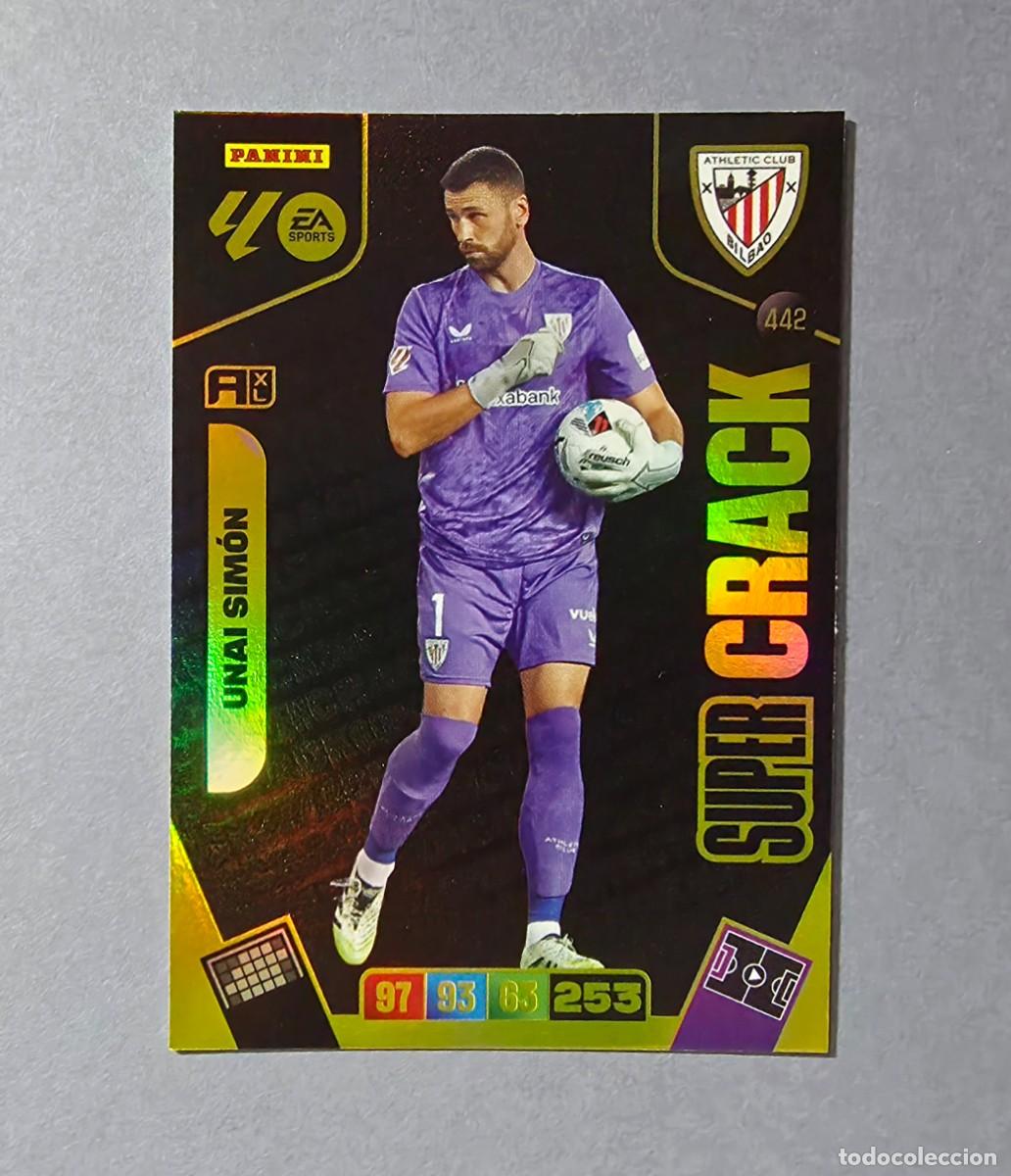 Fu&szlig;ball-Sticker: 442 UNAI SIM&Oacute;N (SUPER CRACK) - ATHLETIC BILBAO - ADRENALYN XL 2025-26 - 25/26 (NUEVO)