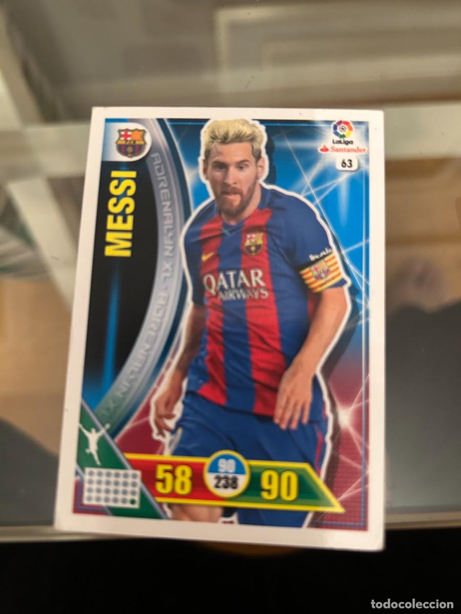 Cromos de f&uacute;tbol: messi 2016 2017 adrenalyn correcto - Foto 1