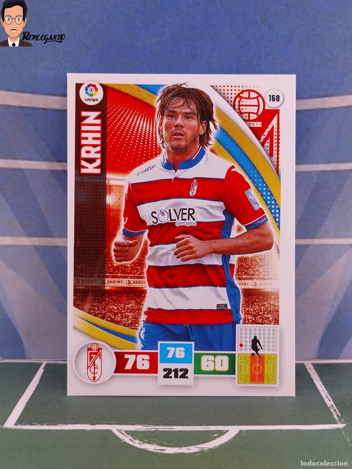 Fu&szlig;ball-Sticker: KRHIN N&ordm; 168 (GRANADA C.F.) ADRENALYN XL 2015 2016 PANINI 15 16 CROMO TARJETA LIGA FICHA CARD F&Uacute;TBOL