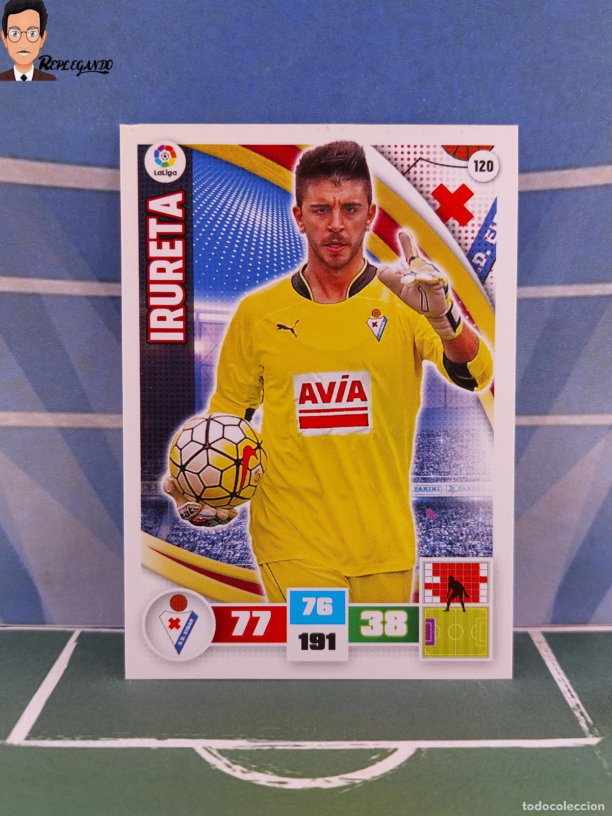 Figurine di Calcio: IRURETA N&ordm; 120 (S.D. EIBAR) ADRENALYN XL 2015 2016 PANINI 15 16 CROMO TARJETA LIGA FICHA CARD F&Uacute;TBOL