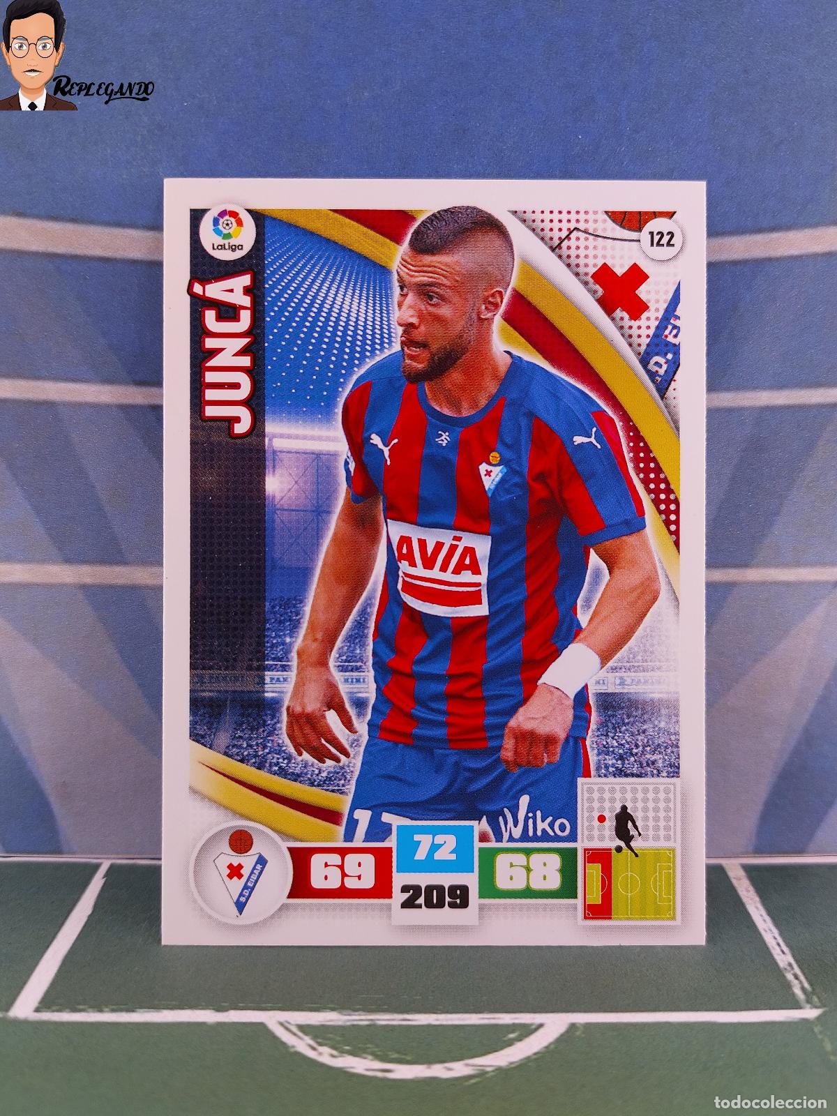Cromos de F&uacute;tbol: JUNCA N&ordm; 122 (S.D. EIBAR) ADRENALYN XL 2015 2016 PANINI 15 16 TARJETA TARJETA LIGA FICHA CARD F&Uacute;TBOL