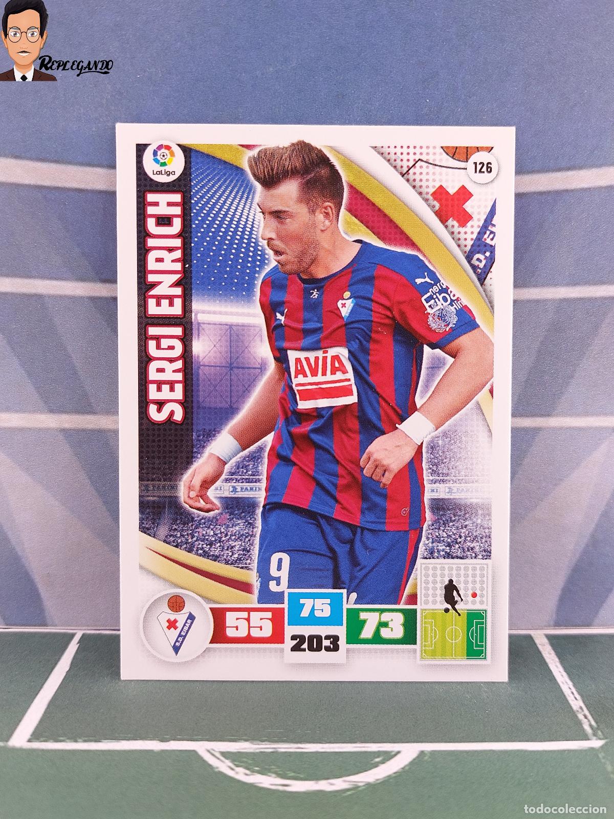 Figurine di Calcio: SERGI ENRICH N&ordm; 126 (S.D. EIBAR) ADRENALYN XL 2015 2016 PANINI 15 16 CARD CROMO FICHA TARJETA F&Uacute;TBOL