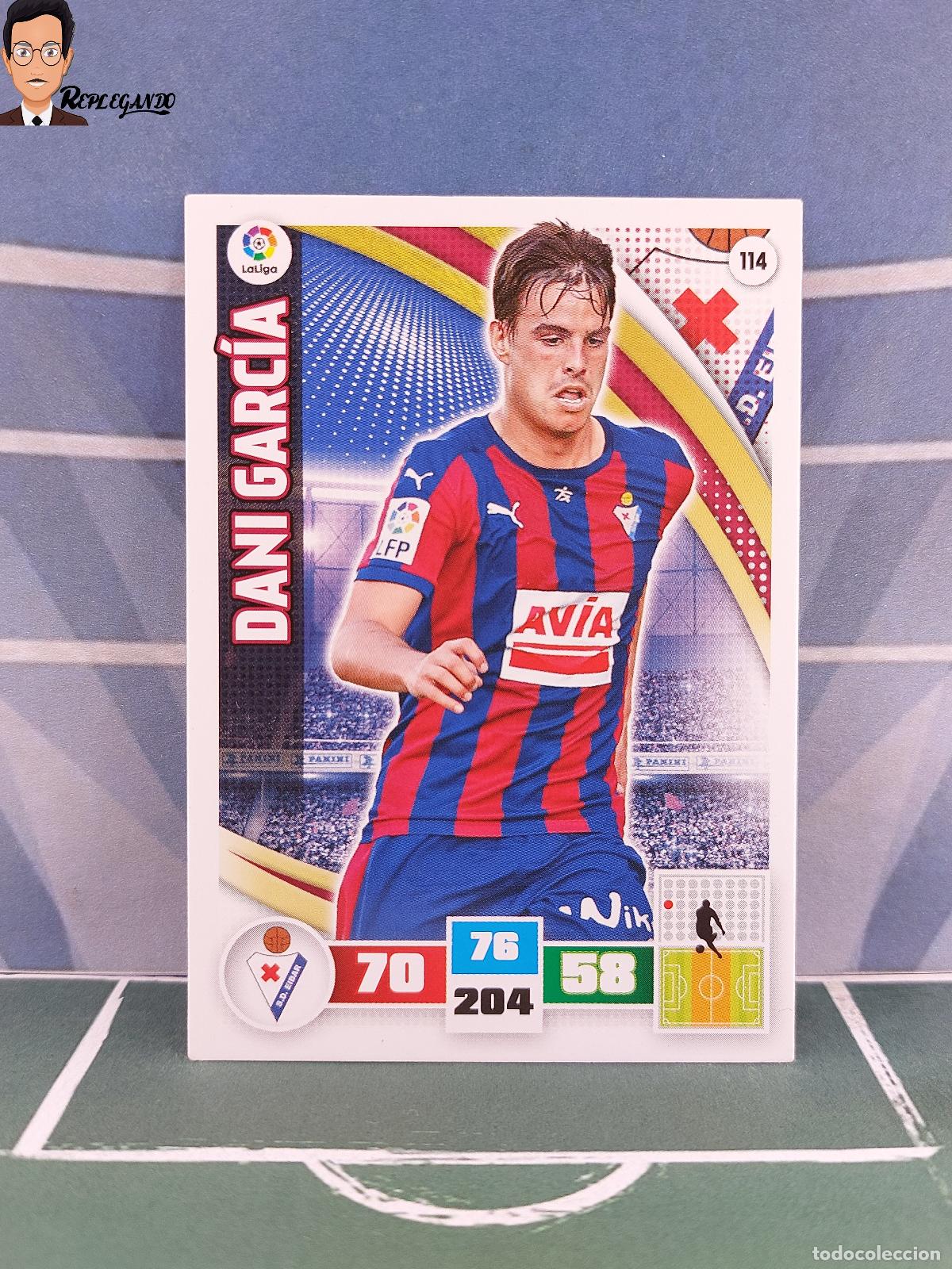 Cromos de Futebol: DANI GARC&Iacute;A N&ordm; 114 (S.D. EIBAR) ADRENALYN XL 2015 2016 PANINI 15 16 LIGA LFP CROMO FICHA CARD F&Uacute;TBOL