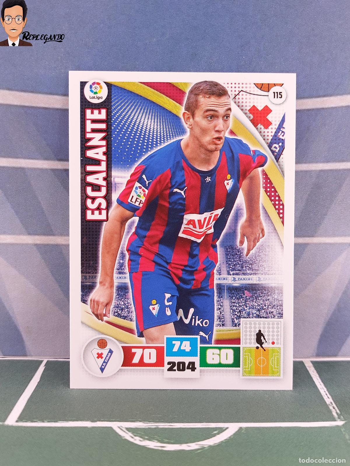 Fu&szlig;ball-Sticker: ESCALANTE N&ordm; 115 (S.D. EIBAR) ADRENALYN XL 2015 2016 PANINI 15 16 LFP TARJETA LIGA FICHA CARD F&Uacute;TBOL