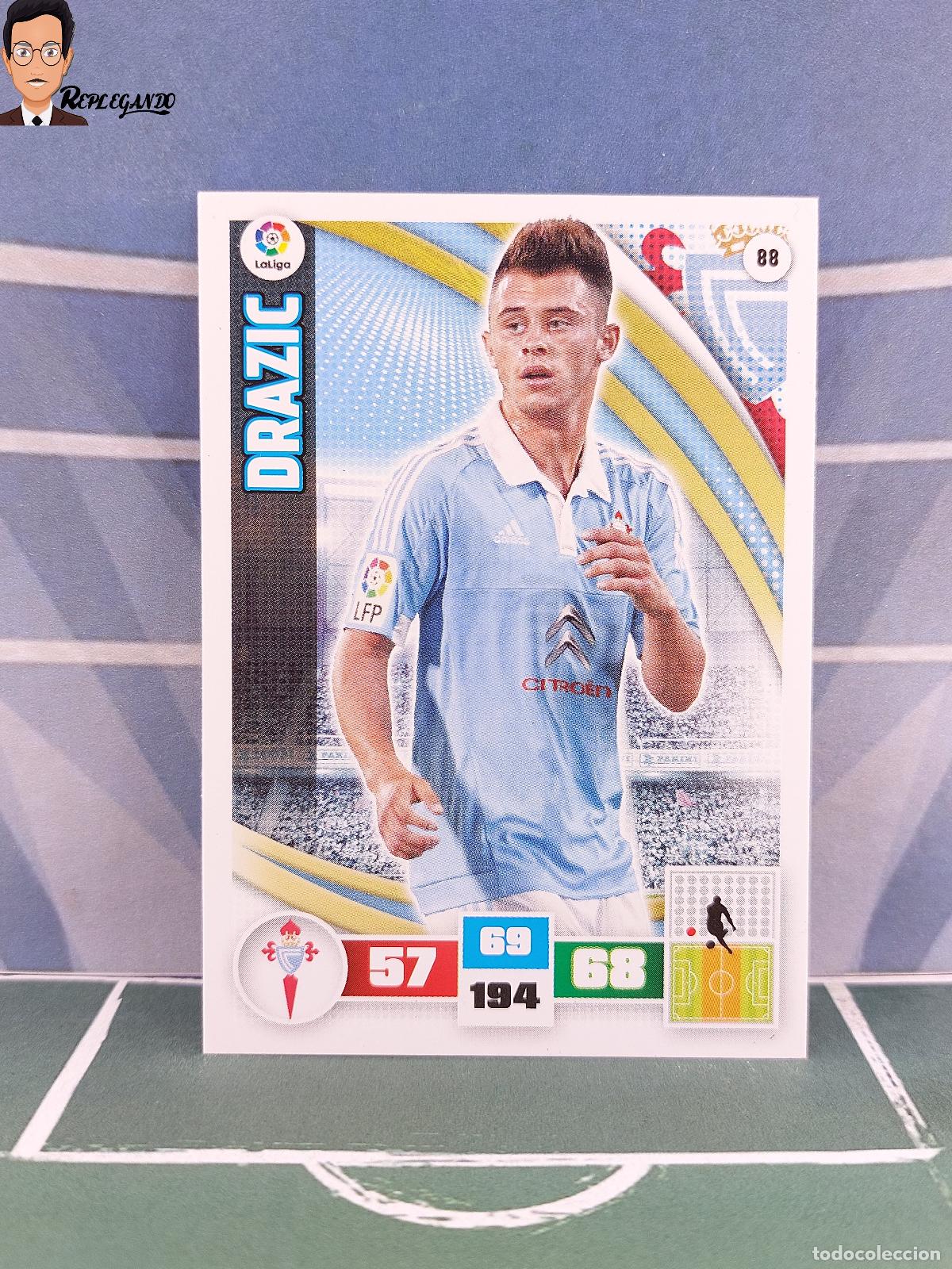 Figurine di Calcio: DRAZIC N&ordm; 88 (CELTA VIGO) ADRENALYN XL 2015 2016 PANINI 15 16 TARJETA TARJETA LIGA FICHA CARD F&Uacute;TBOL