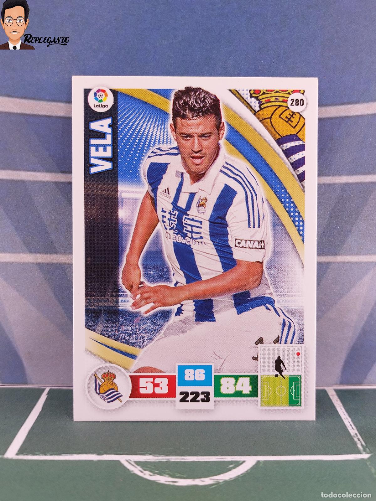 Figurine di Calcio: VELA N&ordm; 280 (REAL SOCIEDAD) ADRENALYN XL 2015 2016 PANINI 15 16 CROMO TARJETA LIGA FICHA CARD F&Uacute;TBOL