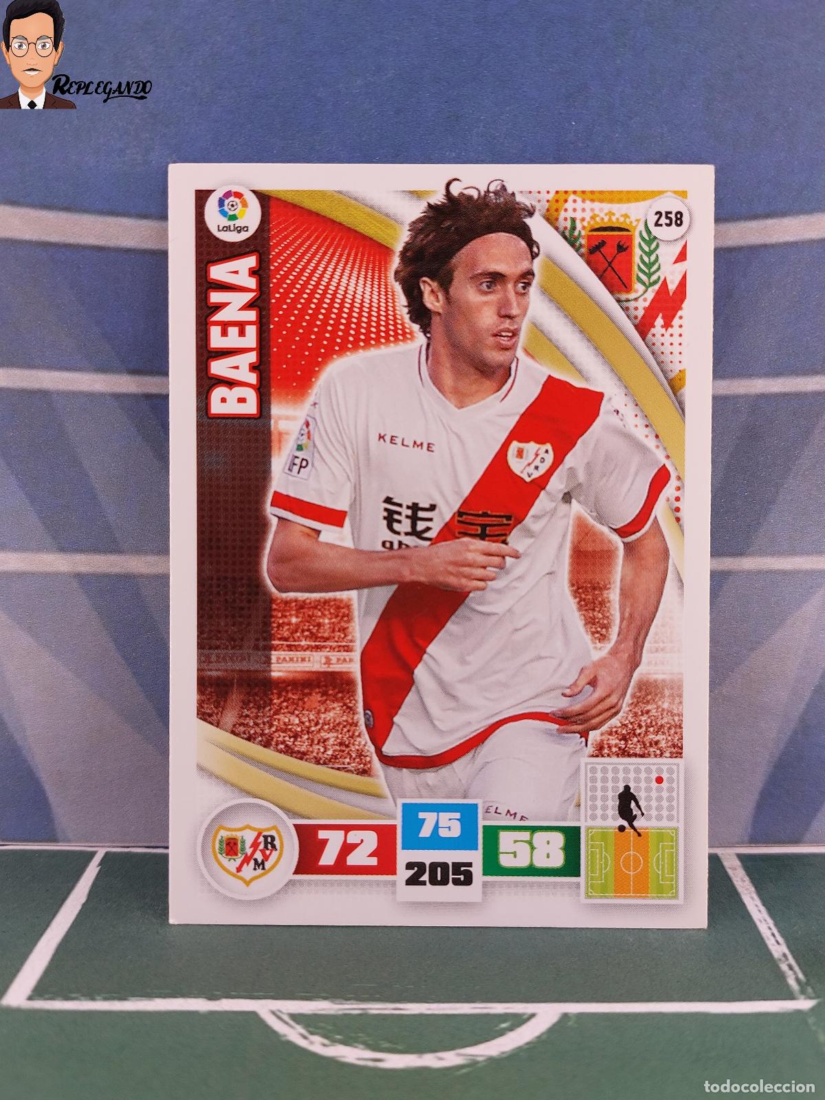 Cromos de F&uacute;tbol: BAENA N&ordm; 258 (RAYO VALLECANO) ADRENALYN XL 2015 2016 PANINI 15 16 LFP TARJETA LIGA FICHA CARD F&Uacute;TBOL