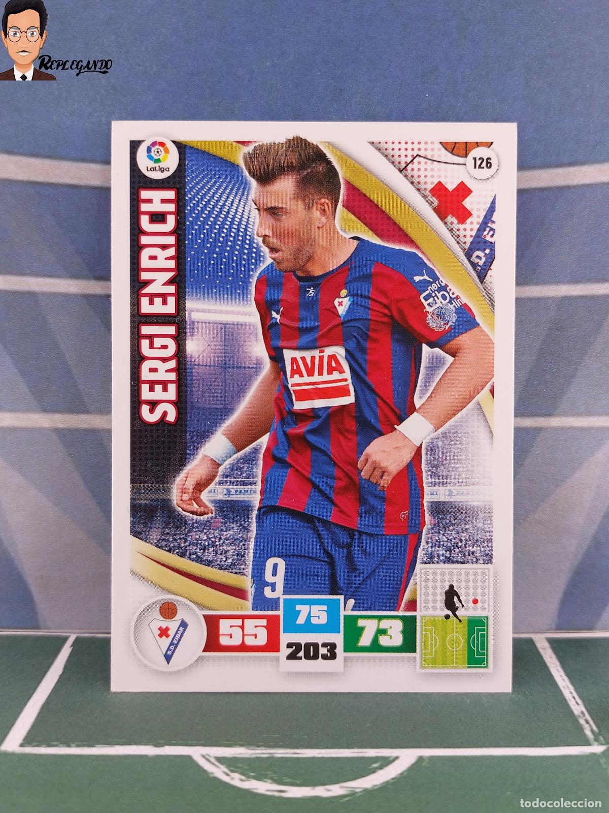 Figurine di Calcio: SERGI ENRICH N&ordm; 126 (S.D. EIBAR) ADRENALYN XL 2015 2016 PANINI 15 16 CARD CROMO FICHA TARJETA F&Uacute;TBOL