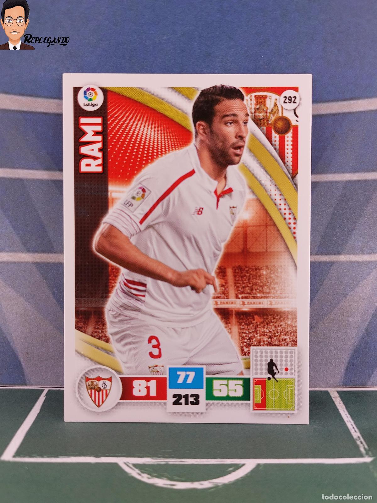 Figurine di Calcio: RAMI N&ordm; 292 (SEVILLA F.C.) ADRENALYN XL 2015 2016 PANINI 15 16 FICHA CARD CROMO FICHA TARJETA F&Uacute;TBOL