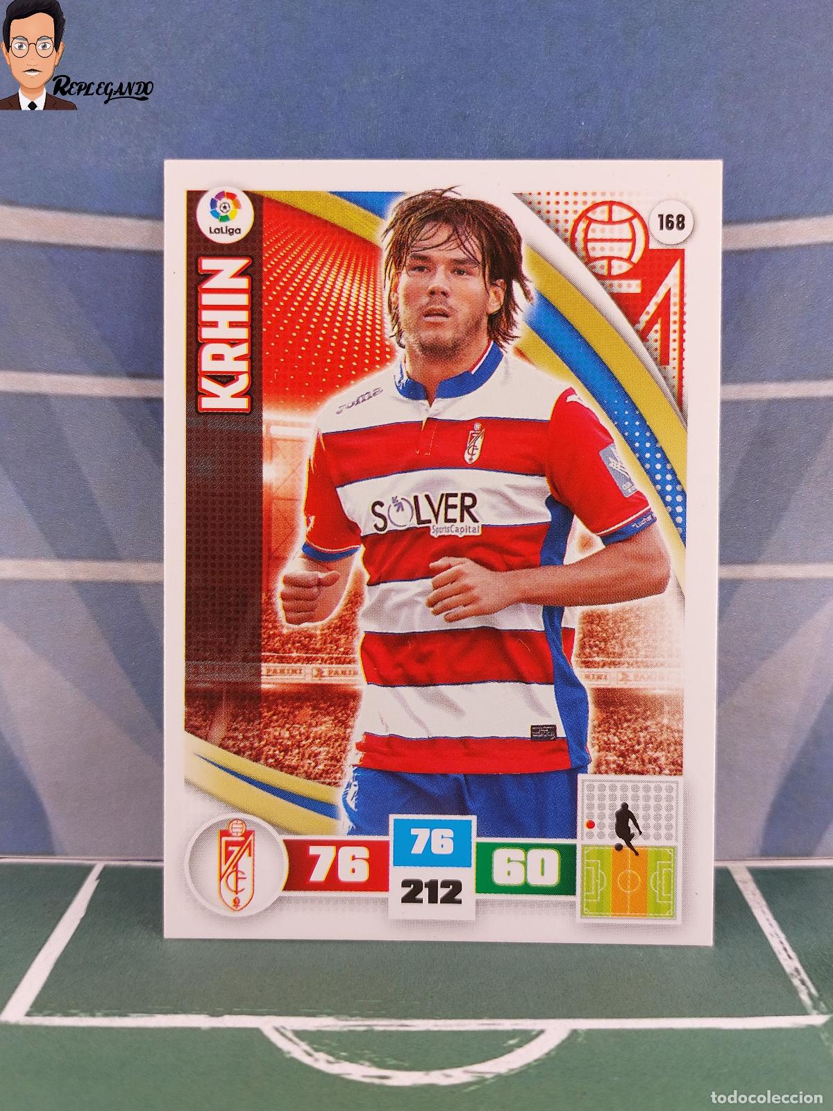 Fu&szlig;ball-Sticker: KRHIN N&ordm; 168 (GRANADA C.F.) ADRENALYN XL 2015 2016 PANINI 15 16 CROMO TARJETA LIGA FICHA CARD F&Uacute;TBOL