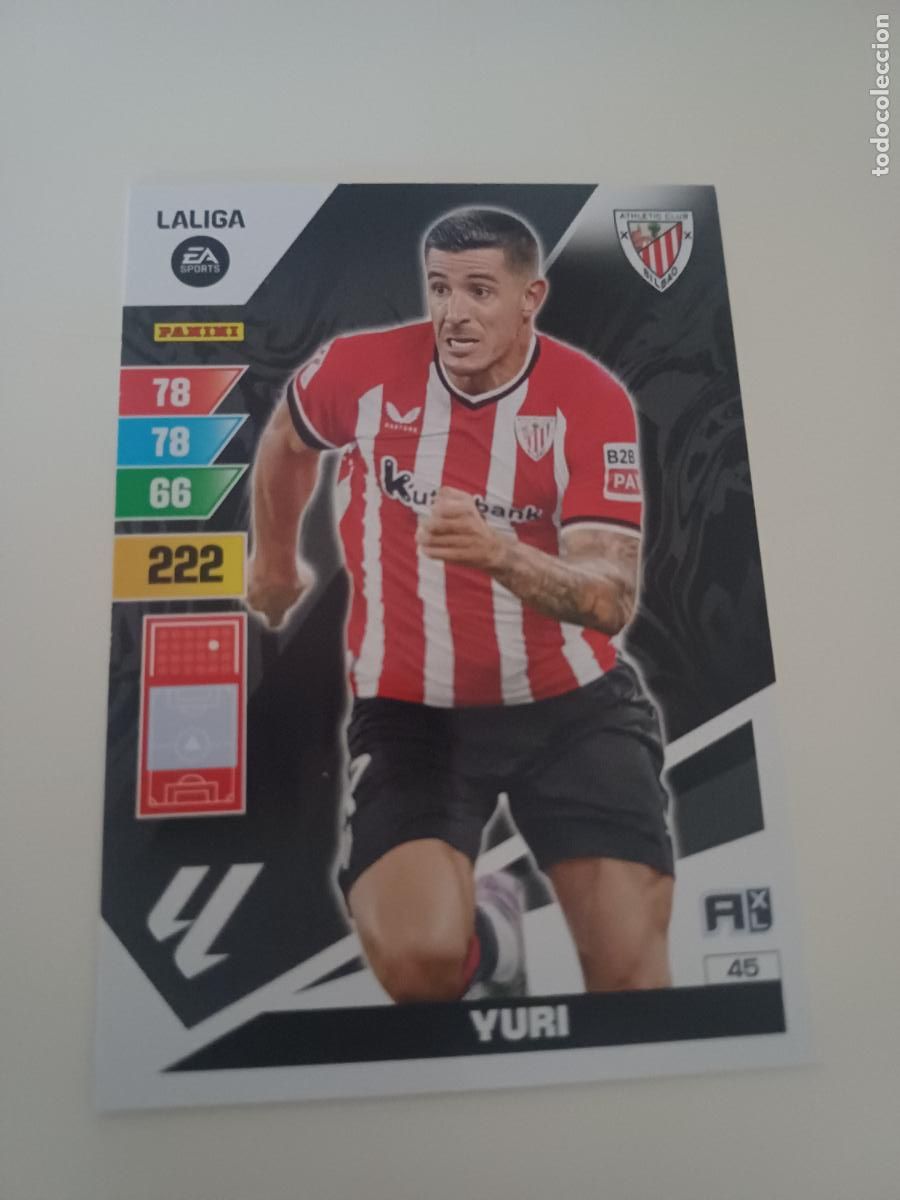 Cromos de f&uacute;tbol: 045 - Yuri - Athletic Club - Foto 1