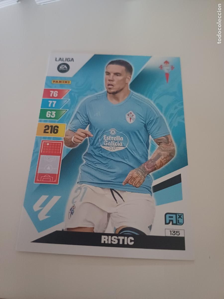 Cromos de f&uacute;tbol: 135 - Ristic - R.C. Celta - Foto 1