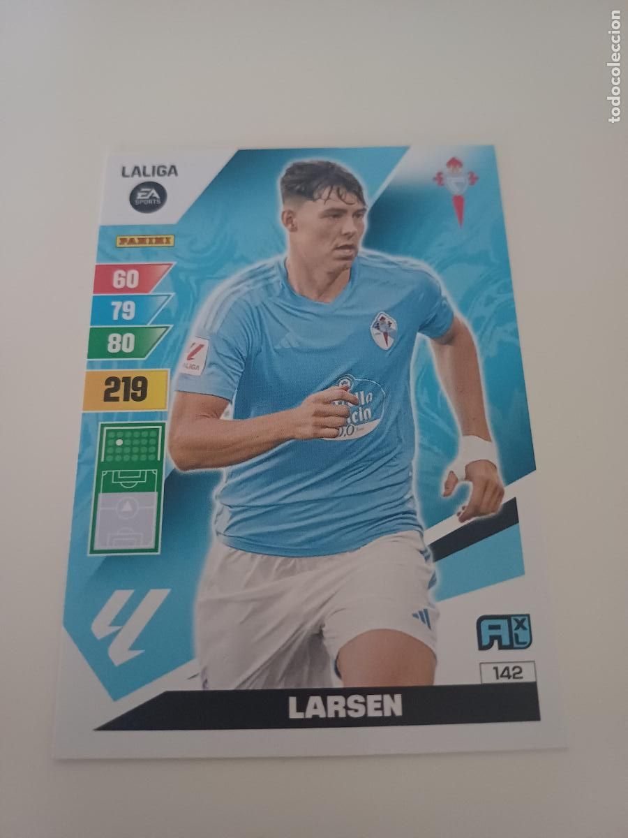 Cromos de f&uacute;tbol: 142 - Larsen - R.C. Celta - Foto 1