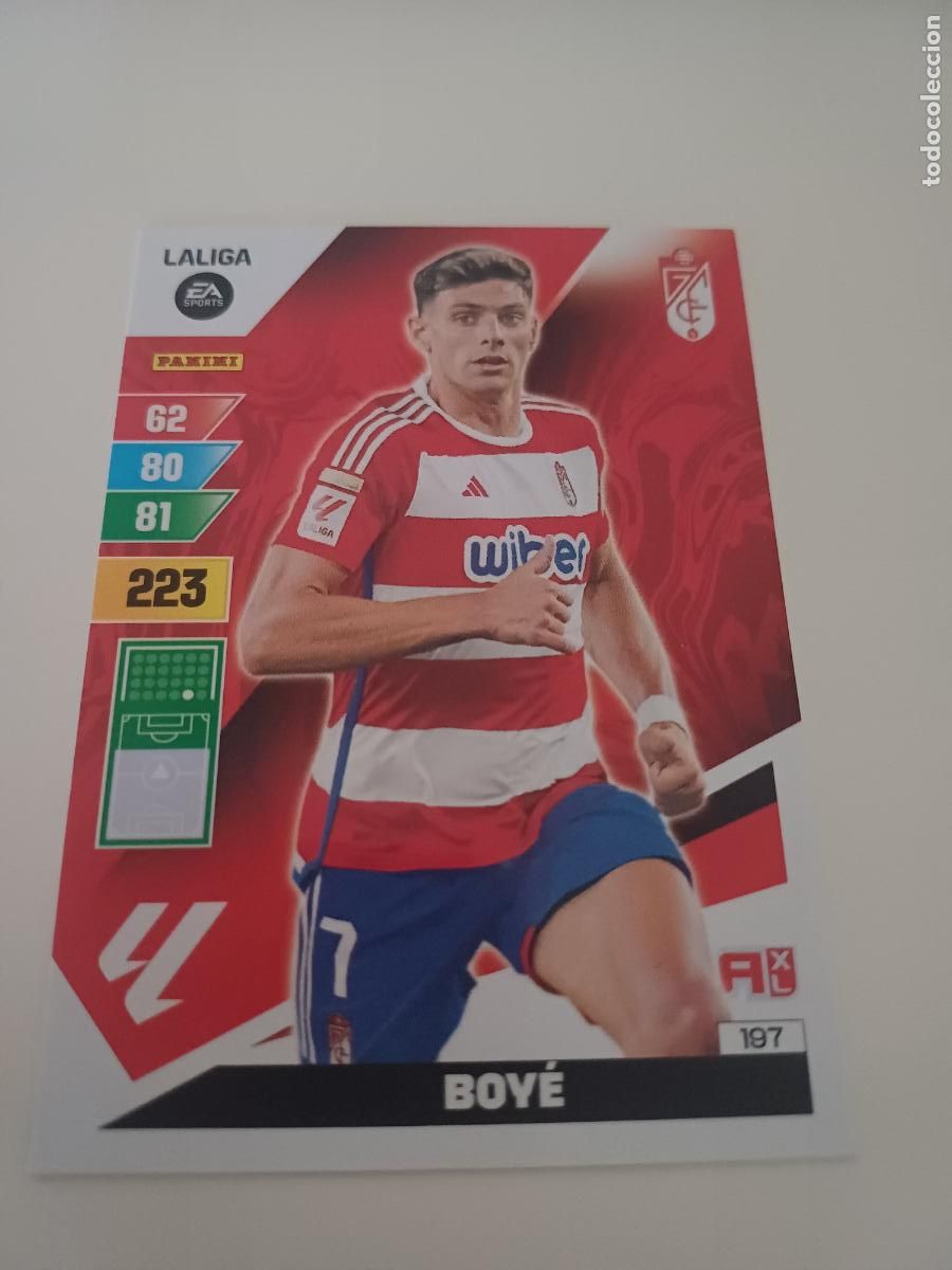 Cromos de f&uacute;tbol: 197 - Boy&eacute; - Granada C.F. - Foto 1