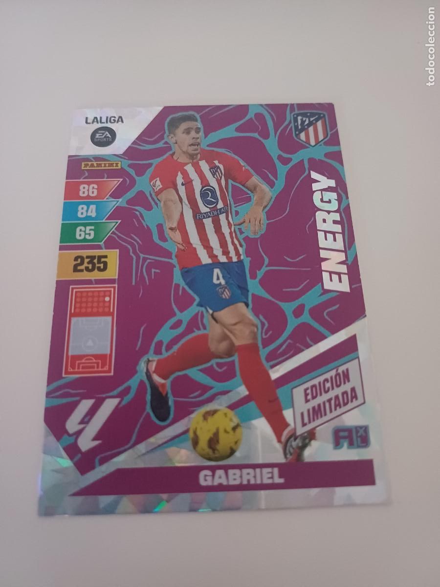 Cromos de F&uacute;tbol: EDL 02 Gabriel ATM