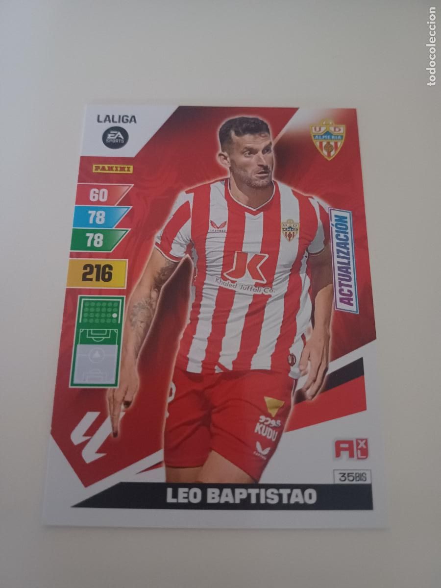 Fu&szlig;ball-Sticker: 035BIS - Leo Baptistao - Almer&iacute;a