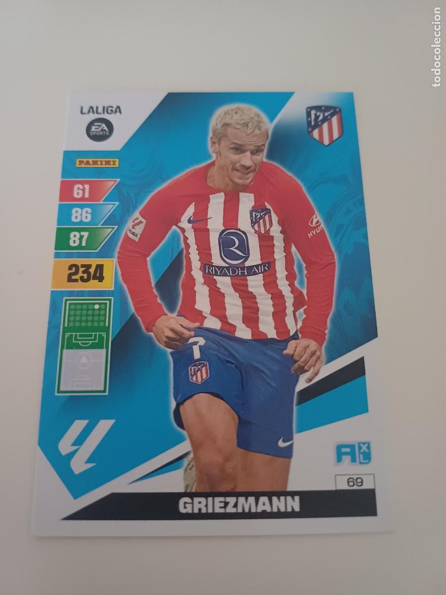 Cromos de f&uacute;tbol: 069 - Griezmann - Atl&eacute;tico Madrid - Foto 1