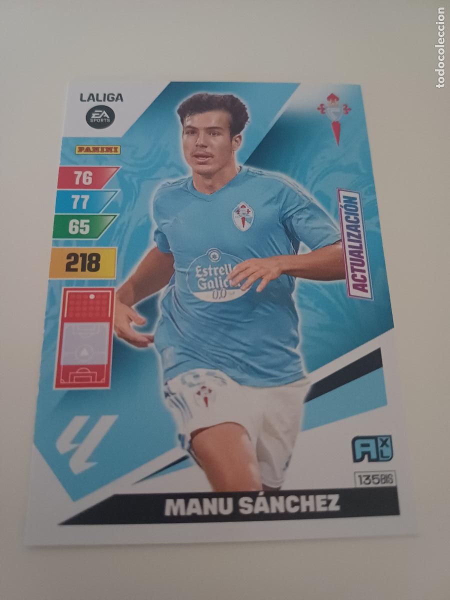 Cromos de Futebol: 135BIS - Manu S&aacute;nchez - R.C. Celta