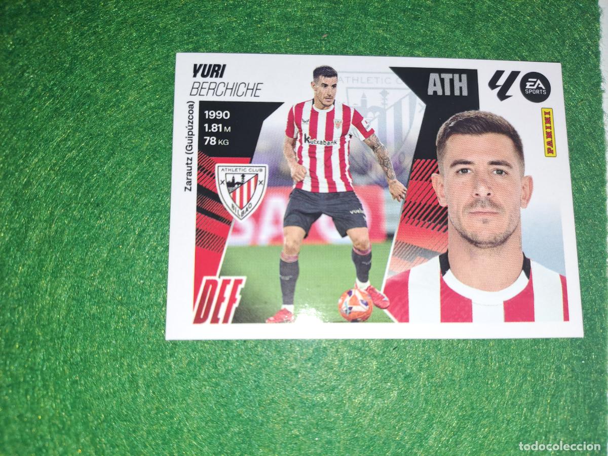 Football Stickers: liga este 2025 2026 25 26 nuevo Athetic club n&ordm; 9A yuri