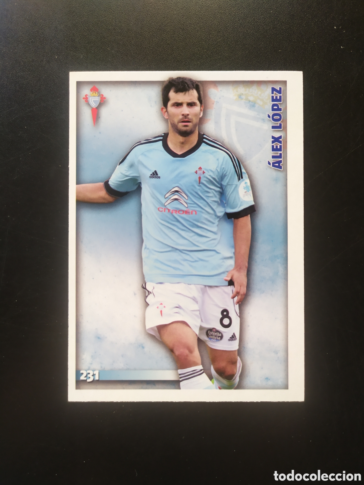 Cromos de f&uacute;tbol: Mundicromo fichas Liga 2014 2015 14 15 Alex L&oacute;pez n&deg; 231 Celta Vigo