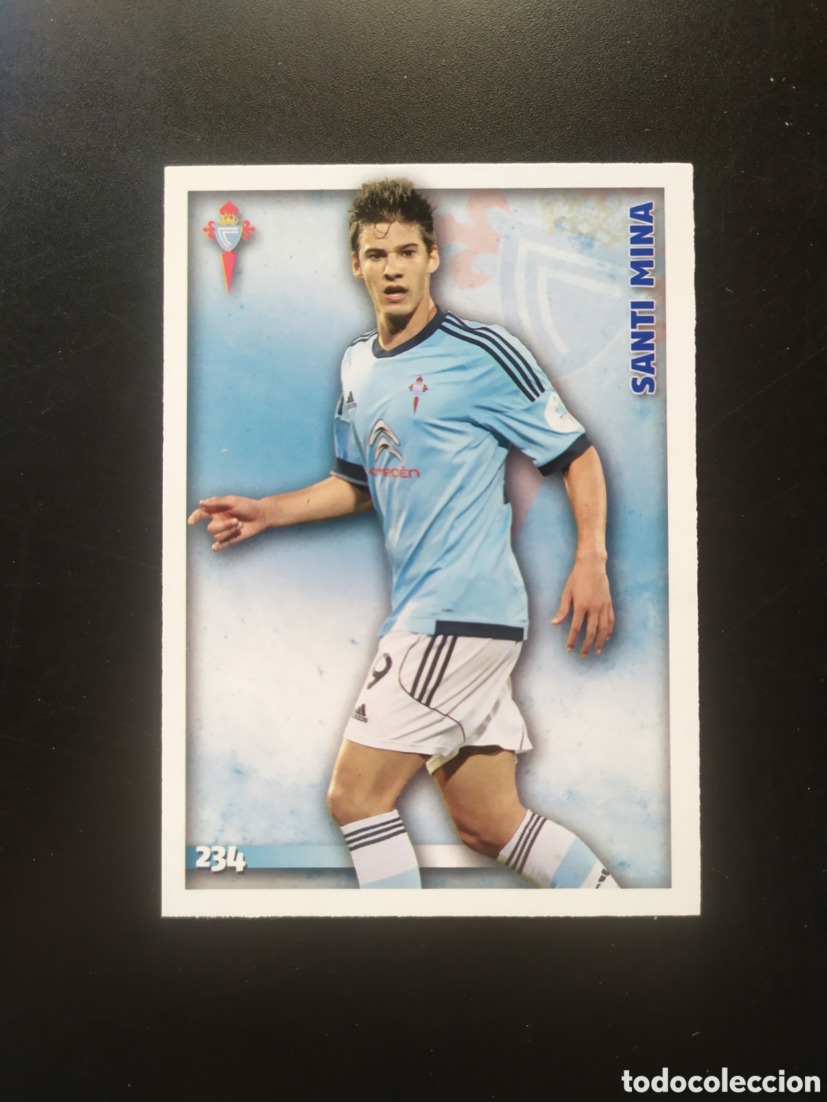 Fu&szlig;ball-Sticker: Mundicromo fichas Liga 2014 2015 14 15 Santi Mina n&deg; 234 Celta Vigo