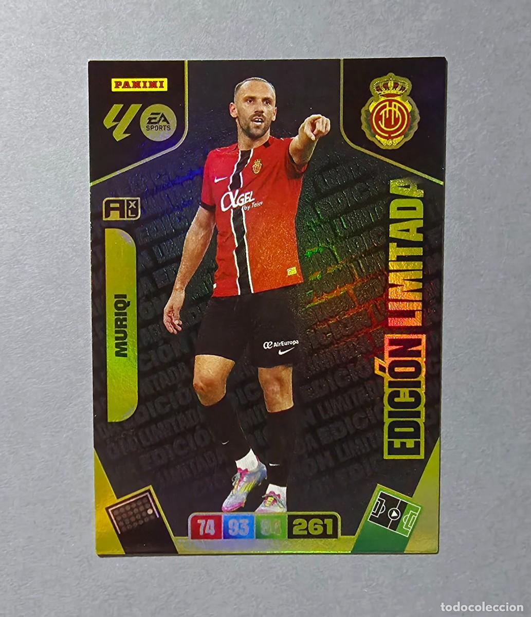 Fu&szlig;ball-Sticker: MURIQI (EDICI&Oacute;N LIMITADA) - MALLORCA - ADRENALYN XL 2025-26 - 25/26 (NUEVO)