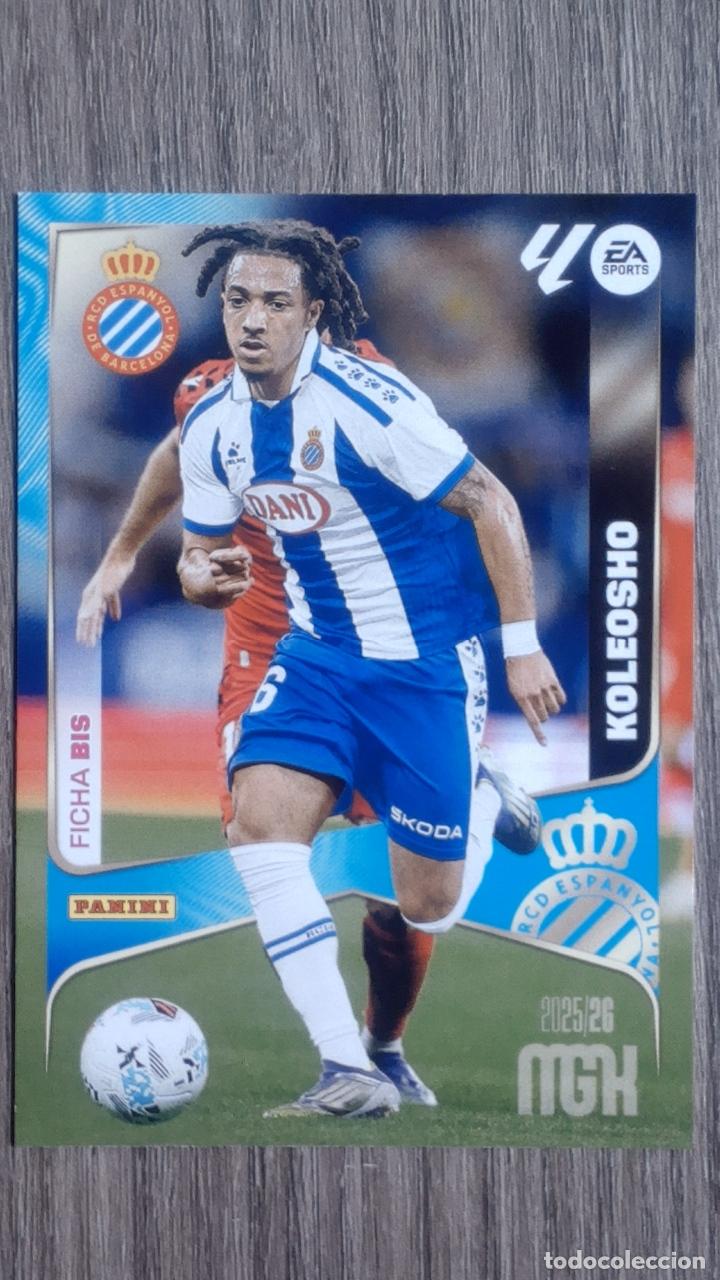 Figurine di Calcio: 159 BIS Koleosho (Espanyol) - MGK Megacracks 2025 2026 25 26