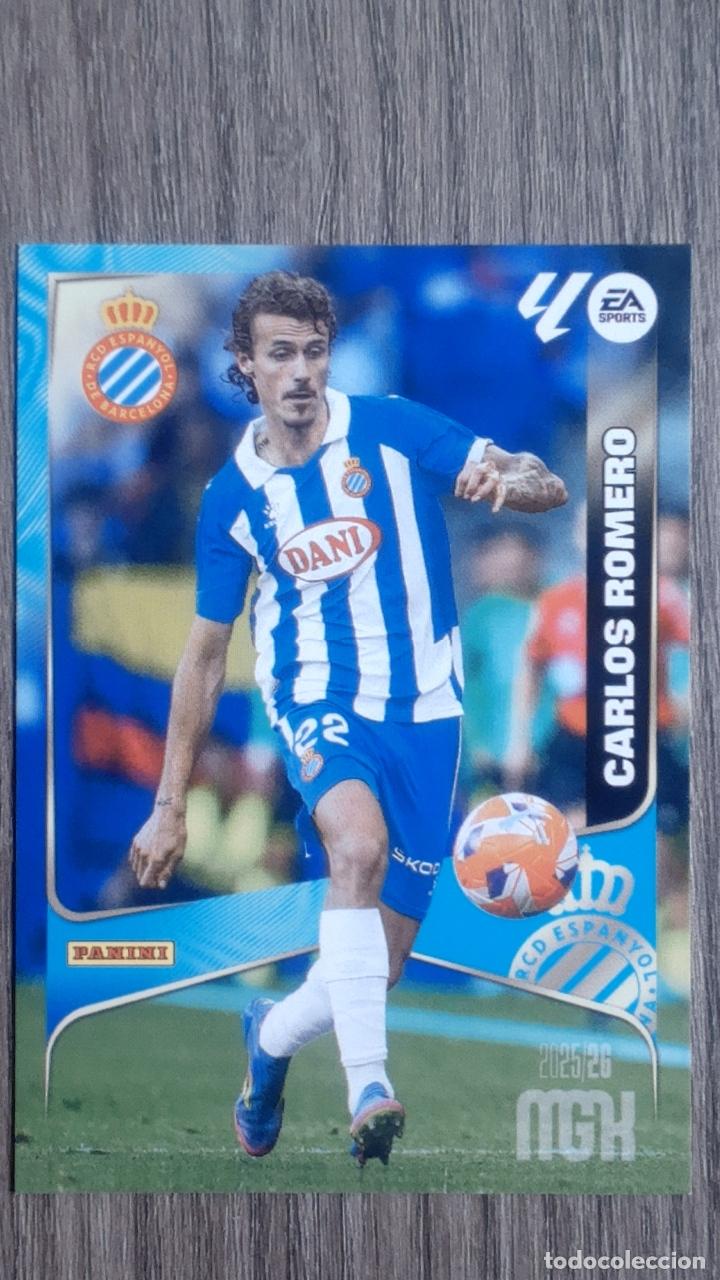 Cromos de Futebol: 153 Carlos Romero (Espanyol) - MGK Megacracks 2025 2026 25 26