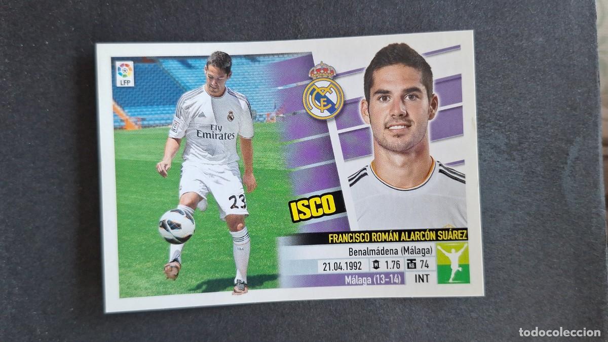 Cromos de F&uacute;tbol: L3 ISCO PRESENTACION REAL MADRID FICHAJE 7 LIGA ESTE 2013 2014 13 14 NUNCA PEGADO SIN PEGAR