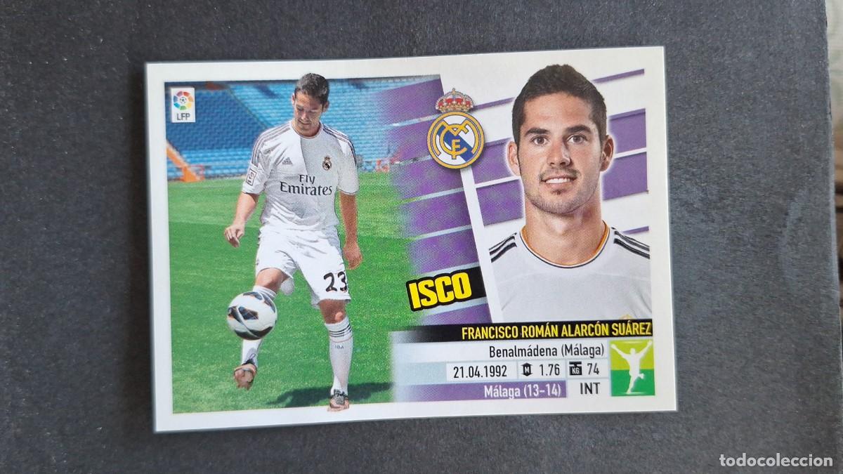 Cromos de F&uacute;tbol: L3 ISCO PRESENTACION REAL MADRID FICHAJE 7 LIGA ESTE 2013 2014 13 14 NUNCA PEGADO SIN PEGAR