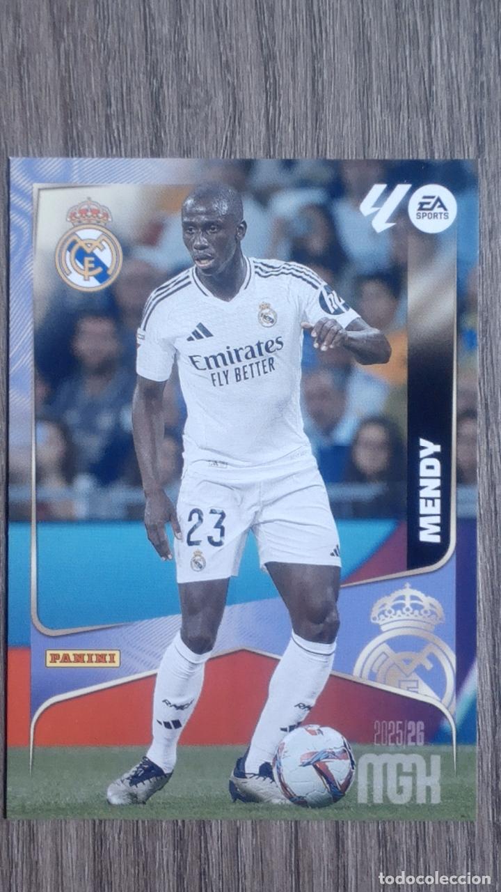 Fu&szlig;ball-Sticker: 225 Mendy (Real Madrid) - MGK Megacracks 2025 2026 25 26