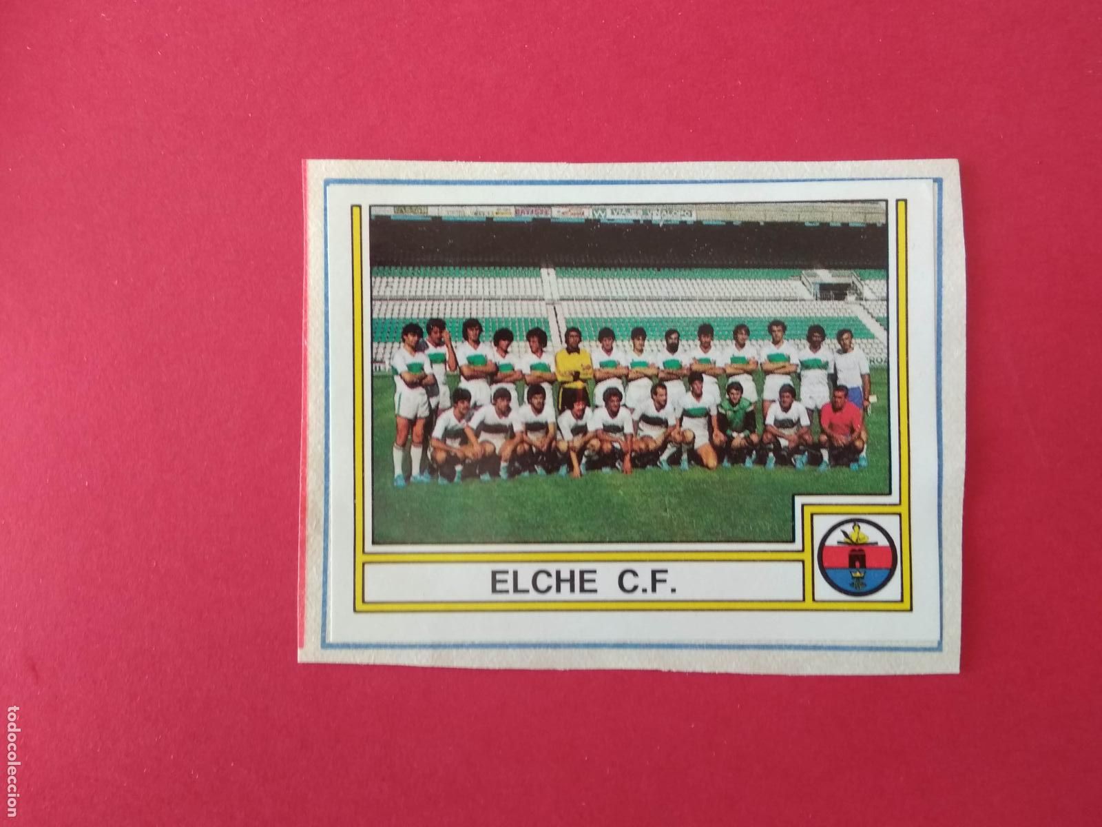 Football Stickers: PANINI FUTBOL LIGA 83 1982 1983 82 83 CROMO RECORTADO 2&ordf; DIVISION N&ordm; 339 ELCHE PLANTILLA