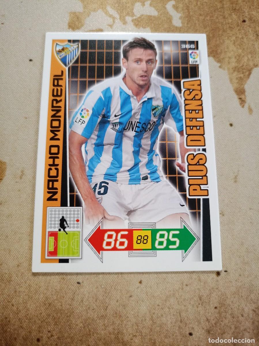 Cromos de Futebol: Plus Defensa 366 NACHO MONREAL Adrenalyn 2012-13