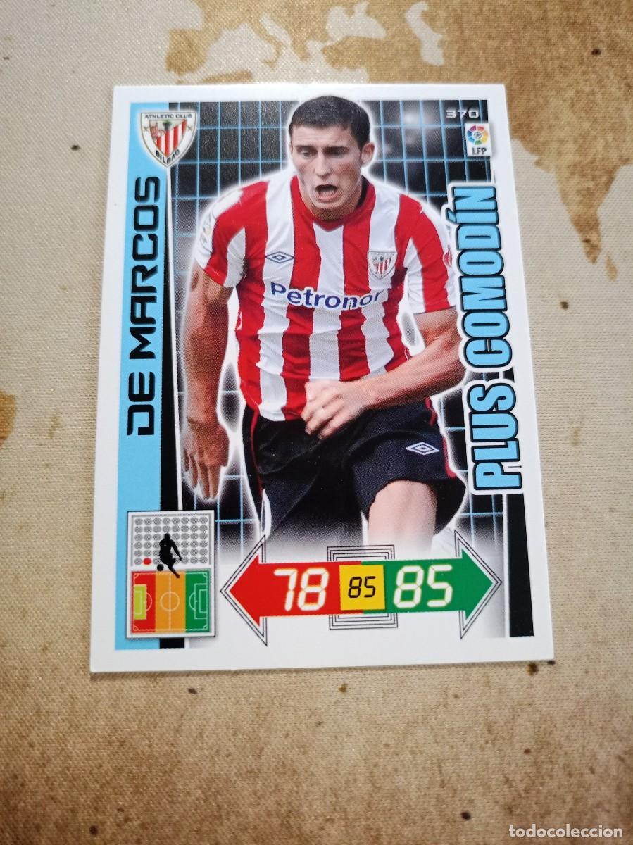 Fu&szlig;ball-Sticker: Plus Comod&iacute;n 370 DE MARCOS Adrenalyn 2012-13