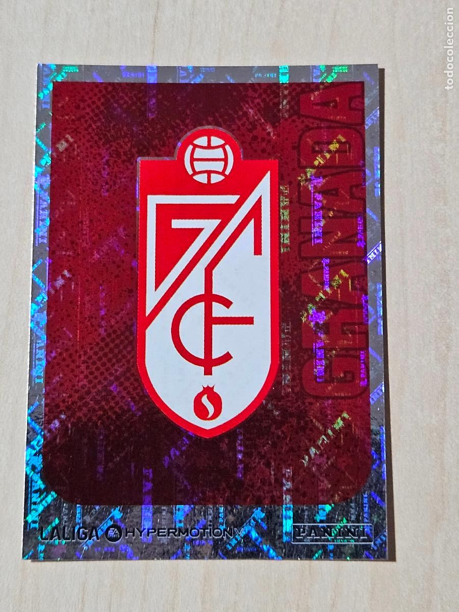 Fu&szlig;ball-Sticker: N&ordm; 211 ESCUDO - GRANADA - CROMO - LIGA HYPERMOTION 2025 2026 SEGUNDA DIVISION 25 26