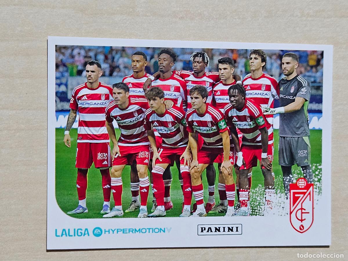 Fu&szlig;ball-Sticker: N&ordm; 212 ALINEACION - GRANADA - CROMO - LIGA HYPERMOTION 2025 2026 SEGUNDA DIVISION 25 26