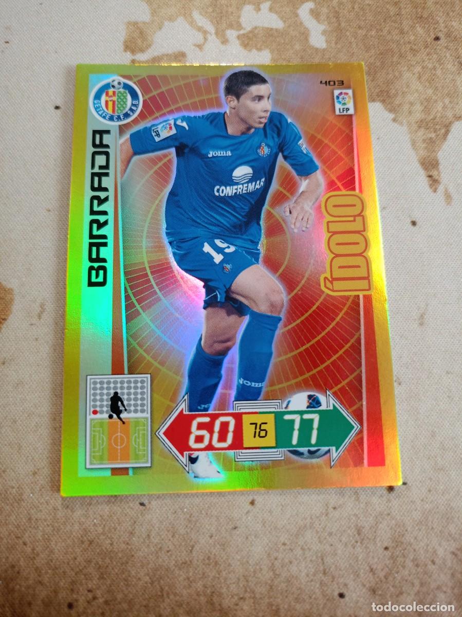 Cromos de f&uacute;tbol: &Iacute;dolo 403 BARRADA Adrenalyn 2012-13 - Foto 1