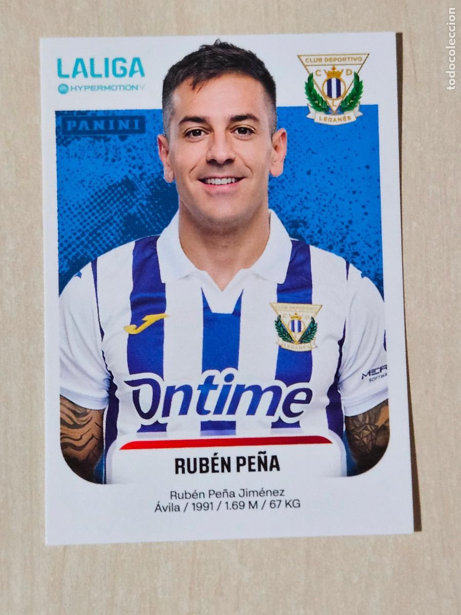 Figurine di Calcio: N&ordm; 272 RUBEN PE&Ntilde;A - LEGANES - CROMO - LIGA HYPERMOTION 2025 2026 SEGUNDA DIVISION 25 26