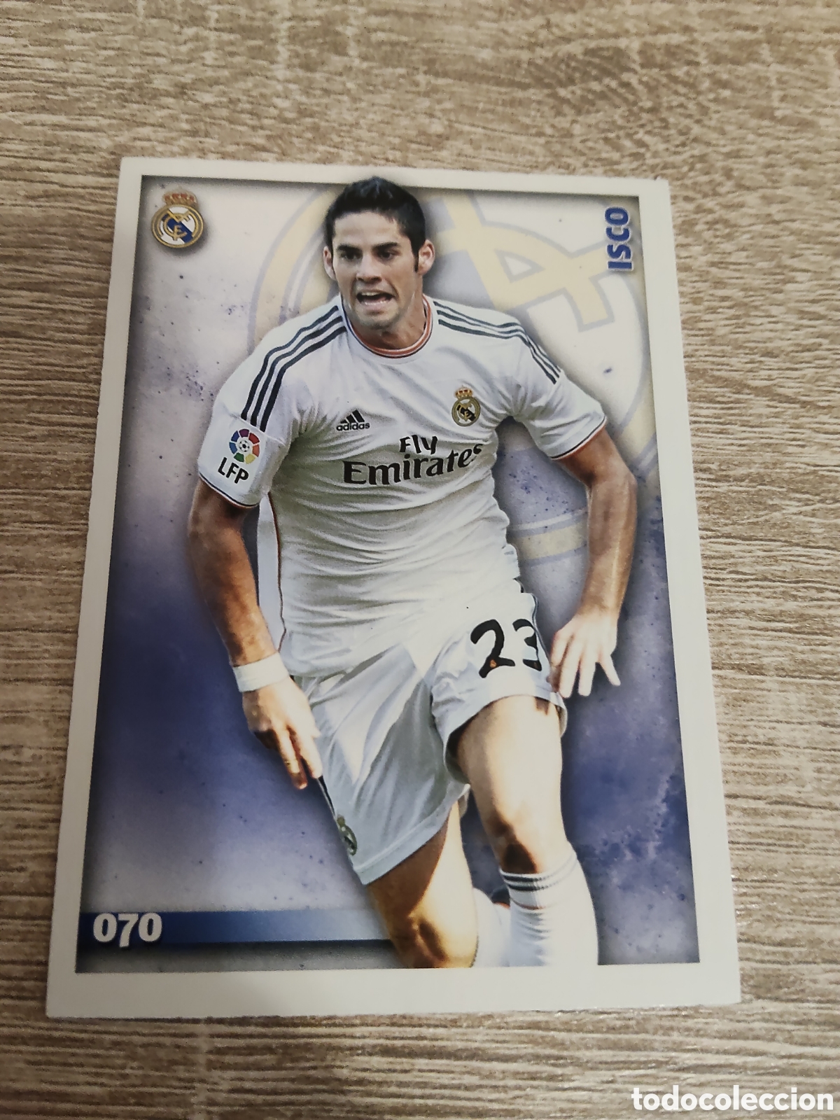 Cromos de F&uacute;tbol: Mundicromo las fichas de la liga 2015 70 Isco Real Madrid