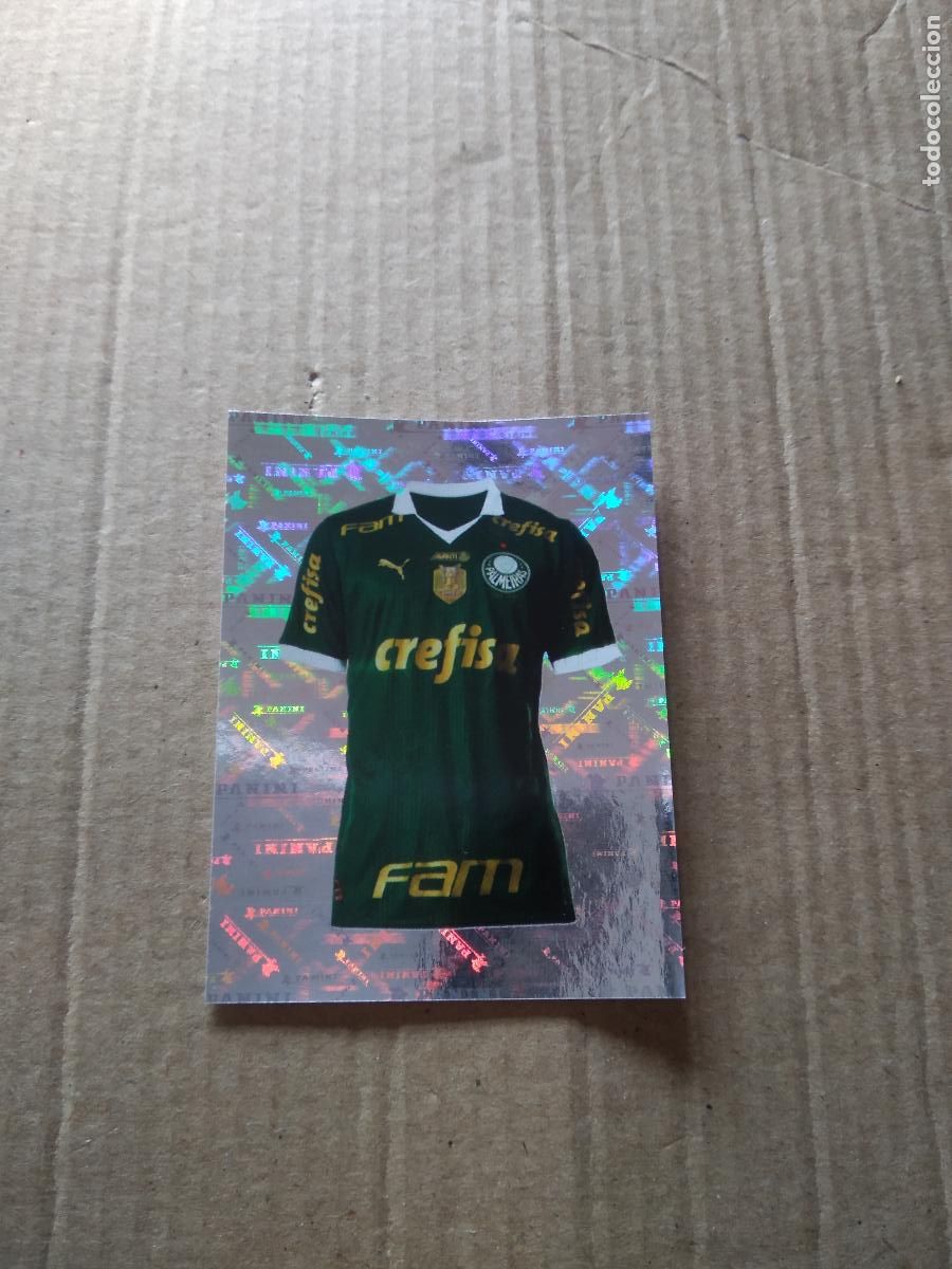 Cromos de F&uacute;tbol: E3 CAMISETA PALMEIRAS CROMO FUTBOL PANINI BRASILEIRAO 2024 LIGA BRASIL BRASILEIRO