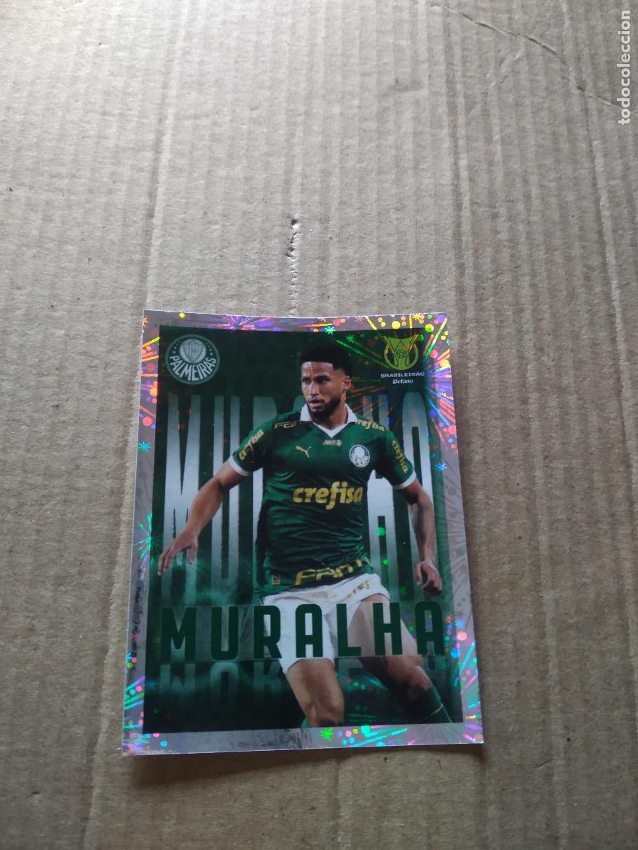 Cromos de F&uacute;tbol: E5 MURILO PALMEIRAS CROMO FUTBOL PANINI BRASILEIRAO 2024 LIGA BRASIL BRASILEIRO
